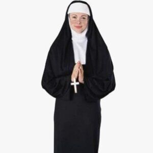 Halloween Concepts Women's Nun Costume (One Size)